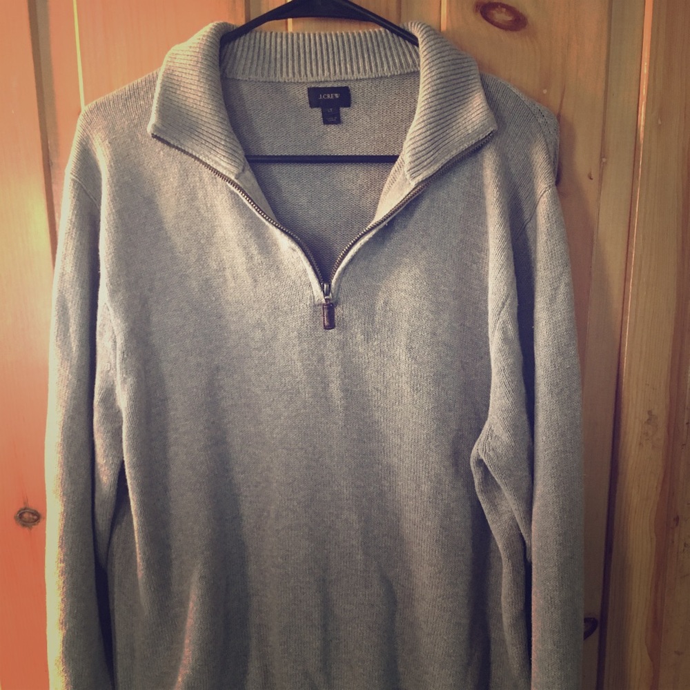 Men's Large Grey J.Crew Sweatshirt.